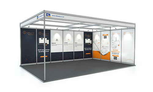 Shell scheme exhibition stands provide a blank canvas for you to showcase your brand. Choose from PVC or Foamex graphics for your shell scheme. Our high quality graphics can transform a standard shell scheme, helping to draw in visitors as they pass by. Shell scheme stands are a popular choice as the 'shell' is provided by the venue, leaving only the graphics to be purchased.
